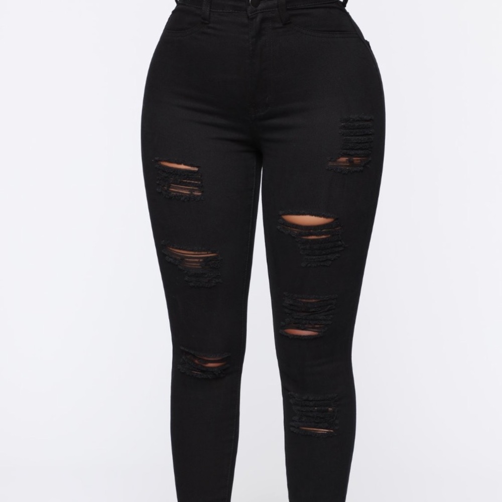 Distressed jeans - Picture 2 of 7